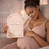 Invitation Lapin Blush Moon