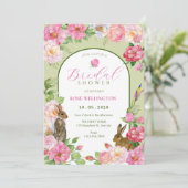 Invitation lapin de floraison  (Debout devant)