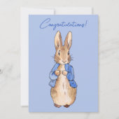Invitation Lapin de garenne (Devant)