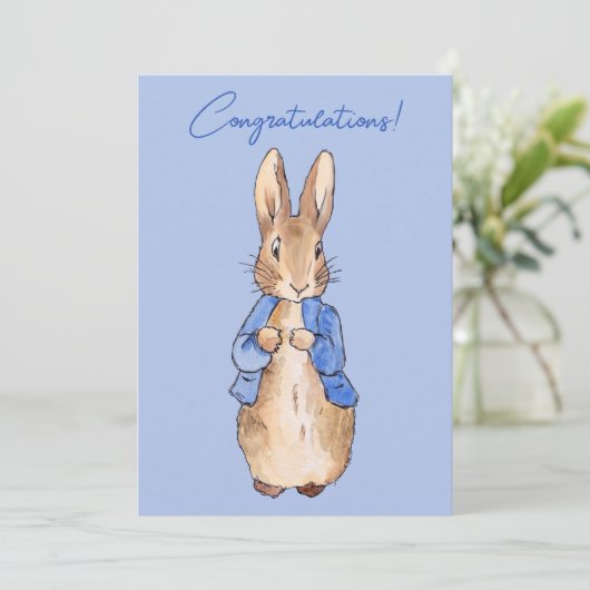 Invitation Lapin de garenne (Debout devant)