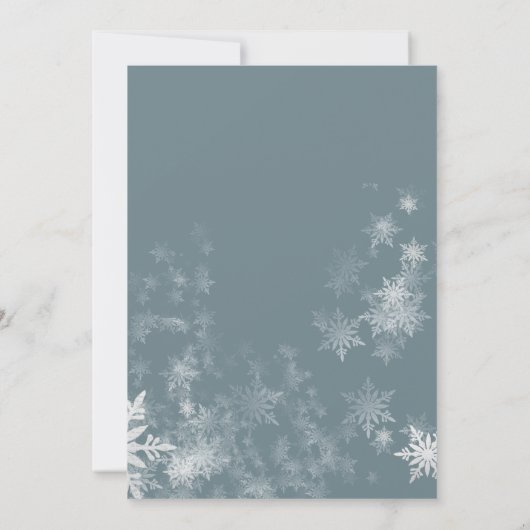 Invitation Lapin de Noël Peter Vintage (Dos)