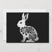 Invitation Lapin de Pâques (Devant)