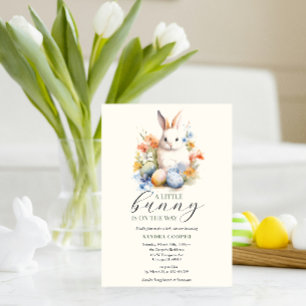 Invitation Lapin de Pâques   BABY SHOWER
