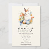 Invitation Lapin de Pâques | BABY SHOWER (Devant)