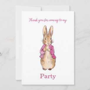 Invitation Lapin de Pâques classique