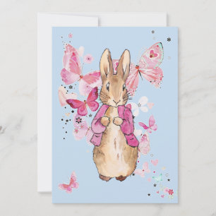 Invitation Lapin de Pâques classique