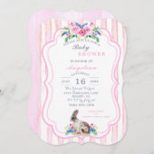 Invitation Lapin Lapin (Devant / Derrière)