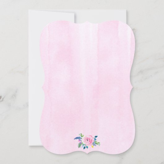 Invitation Lapin Lapin (Dos)