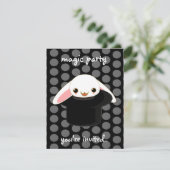 Invitation lapin magique (Debout devant)