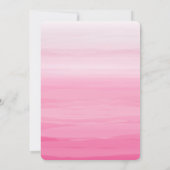 Invitation L'aquarelle de roses indien a inspiré le mariage (Dos)