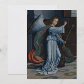 Invitation L'Archange Gabriel par Gerard David (Devant / Derrière)