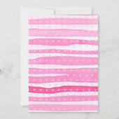 Invitation Large pink bow and hearts Galentine's Day party (Dos)