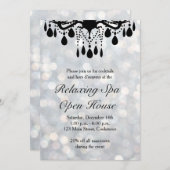 Invitation L'argent allume la Chambre ouverte (Devant / Derrière)