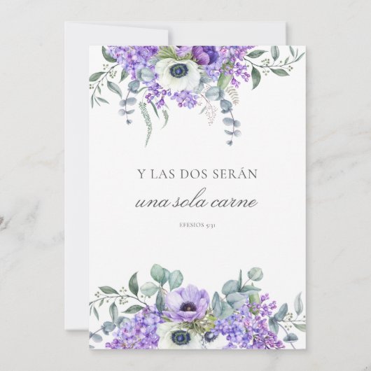 Invitation Larissa Invitacion de Boda Cristiana Mariage (Dos)