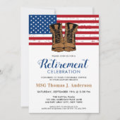 Invitation L'Armée du Parti de la retraite militaire lance le (Devant)