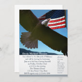 Invitation L'armée s'éloigne du parti (Devant / Derrière)