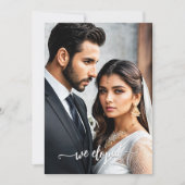 Invitation L'Art Abstrait Joyeusement Jamais Après La Photo M (Devant)