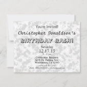 Invitation L'art de la pêche au muskie (Dos)