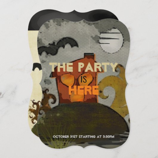 Invitation L'art populaire fantaisiste des Spookz (Devant / Derrière)