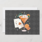 Invitation Las Vegas Birthday Casino Dice Chips Photo Party (Dos)