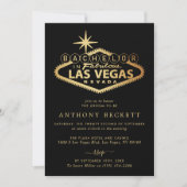 Invitation Las Vegas Casino Bachelor Party (Devant)