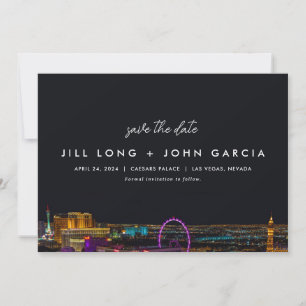 Invitation Las Vegas Sauvez la date