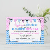 Invitation Lashes ou Stachs sexe révéler l'invitation (Debout devant)