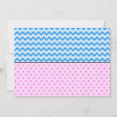 Invitation Lashes ou Stachs sexe révéler l'invitation (Dos)