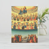 Invitation L'Assomption de la Vierge Marie (Debout devant)