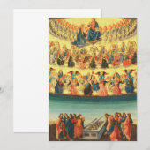 Invitation L'Assomption de la Vierge Marie (Devant / Derrière)