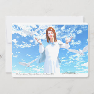 Invitation L'Assomption de Marie au Ciel