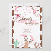 Invitation Last Ride Bachelorette Party (Devant)