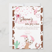 Invitation Last Ride Weekend Trip Bachelorette Party (Devant)