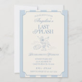Invitation Last Splash Bachelorette Weekend Itinerary and  (Devant)