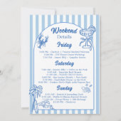 Invitation Last Toast On The Coast Bachelorette Weekend (Dos)