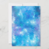 Invitation L'astronaute Baby Boy 1er anniversaire (Dos)