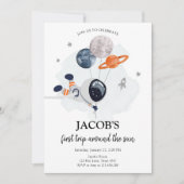 Invitation L'astronaute de l'espace extra-atmosphérique Orang (Devant)