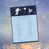 Invitation L'astronaute de l'espace extra-atmosphérique sur v