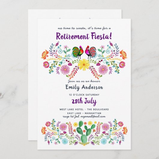 Invitation Lauren (Devant / Derrière)