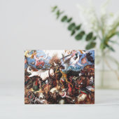 Invitation L'automne de Pieter Bruegel "des anges rebelles " (Debout devant)