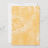 Invitation L'automne quitte Thanksgiving Gthering (Dos)