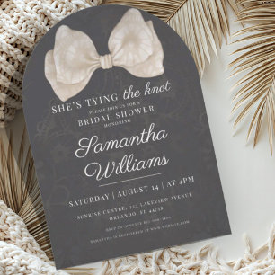 Invitation Lavage de dentelle de coquette sombre pour la douc