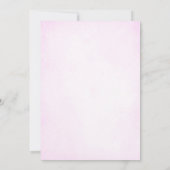 Invitation lavande 1er anniversaire invitations, premier anni (Dos)