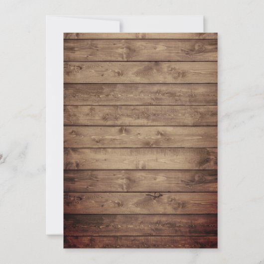 Invitation Lavande de respiration de bébé rustique Fête des m (Dos)