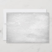 Invitation Lavande de respiration de bébé rustique Fête des m (Dos)