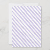 Invitation Lavande heureux jamais après l'invitation de la fê (Dos)