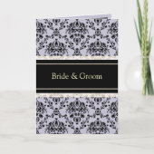 Invitation Lavande luxueuse (Devant)