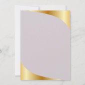 invitation lavande minimaliste, papeterie d'événem (Dos)