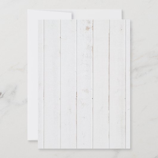 Invitation Lavande Rustique Fleurs violettes Mariage Inviter (Dos)