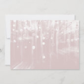 Invitation Lavendar Parties scintillant Serez-vous ma demoise (Dos)